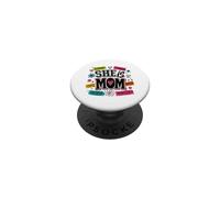 Ella Es Mamá Fuerte Amado Hermosa Afirmación PopSockets PopGrip Adhesivo