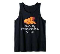 Ella es mi Batata Acción de Gracias Parejas a Juego I Yam Camiseta sin Mangas