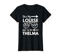 Ella es mi Louise y yo Soy su Thelma Flecha Izquierda Mejor Amiga Camiseta