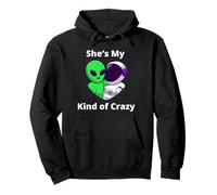 Ella es mi Tipo de Pareja Loca Diseño Nerd Love Sudadera con Capucha