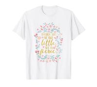 Ella es Shakespeare Feroz Aunque Ella Sea Poco Camiseta gráfica económica, Hombre, Blanco, XL