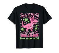 Ella es Tan Bonita Pero se Tira un Pedo como un T-Rex en una Dieta de Frijoles Camiseta