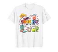 Ella es una Maestra Que Puedo Decir Humor Divertido de Regreso a Clases de Texas Camiseta