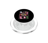 Ella es una Maestra Que Puedo decirle a Howdy Western Classroom PopSockets PopGrip para MagSafe