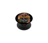 Ella es una Maestra Que Puedo decirle a los Maestros de Campo Vaquera Occidental PopSockets PopGrip Adhesivo