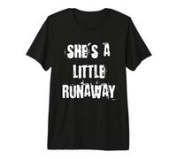 Ella es una pequeña fugitiva Camiseta Premium