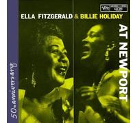 Ella Fitzgerald, Billie Holiday, Carmen Mcrae - At Newport Live by Ella Fitzgerald, Billie Holiday, Carmen Mcrae Live, Original recording remastered edition (2007) Audio CD