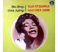 Ella Fitzgerald - Ella Fitzgerald And Chick Webb - Ella Sings, Chick Swings - Olympic Records - 7119