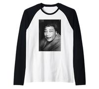 Ella Fitzgerald Reina del Jazz Duffy Archivo Fotografía Camiseta Manga Raglan