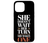 Ella lidera la Igualdad de Las Mujeres silenciosa Pero poderosamente Carcasa para iPhone 13 Pro MAX