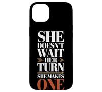 Ella lidera la Igualdad de Las Mujeres silenciosa Pero poderosamente Carcasa para iPhone 14 Plus