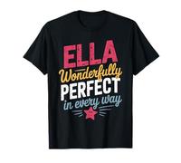 Ella Linda Mujer Niña Mujer Hija Novia Esposa Camiseta