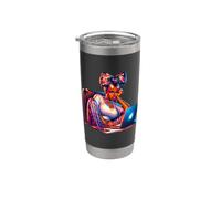 Ella lo ha superado, una hermana tonta, atrevida y sarcástica, eso ha superado. Vaso térmico de acero inoxidable de doble pared
