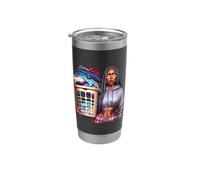 Ella lo ha superado, una hermana tonta, atrevida y sarcástica, eso ha superado. Vaso térmico de acero inoxidable de doble pared