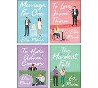 Ella Maise - Juego de colección de 4 libros (Marriage for One, The Hardest Fall, To Love Jason Thorn, To Hate Adam Connor)