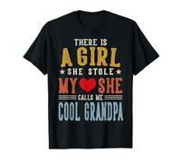 Ella me Llama Abuelo Genial, Divertido día del Padre, Abuelo Camiseta