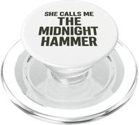 Ella me llama Midnight Hammer USA PopSockets PopGrip para MagSafe