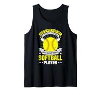 Ella no es solo mi nieta jugadora de softbol Camiseta sin Mangas