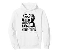 Ella no es Tuya Es Solo tu Turno Swingers Piña Sudadera con Capucha