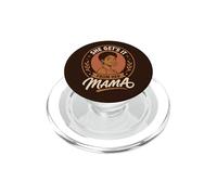 Ella obtiene de su mamá Mujer Negra Madre Hija PopSockets PopGrip para MagSafe