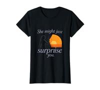 Ella podría Simplemente sorprenderte Cita Feminista de Poder Camiseta