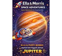 Ella & Puppy Morris: Jupiter Sketchbook for Kids Ages 4-8: A cute space-themed notebook for kids. 6x9 size with 110 pages. Perfect for school, journaling and drawing.