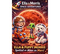 Ella & Puppy Morris: Mars Sketchbook for Kids Ages 3-8:: 6x9, Blank Pages: A cute space-themed notebook for kids. 6x9 size with 110 pages. Perfect for school, journaling and drawing.