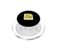 Ella robó mi corazón Romance Amante Romance PopSockets PopGrip para MagSafe