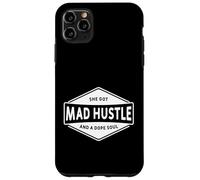 Ella se enojó ajetreo y un alma dopa, jefe chica mujer Hustler Carcasa para iPhone 11 Pro Max