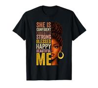 Ella Soy yo, Hermosa, bendita, afromelanina, Historia Negra, Mujeres Camiseta