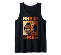 Ella Soy yo, Hermosa, bendita, afromelanina, Historia Negra, Mujeres Camiseta sin Mangas