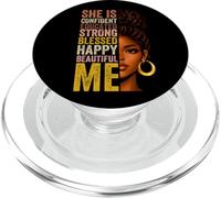 Ella Soy yo, Hermosa, bendita, afromelanina, Historia Negra, Mujeres PopSockets PopGrip para MagSafe