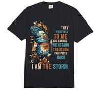Ella susurró: «Yo Soy la tormenta», una Paz inspiradora Africana Comfort Colors Adult Heavyweight T-Shirt