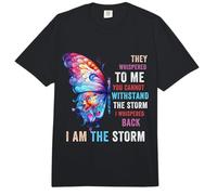 Ella susurró: «Yo Soy la tormenta», una Paz inspiradora Africana Comfort Colors Adult Heavyweight T-Shirt