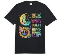 Ella Tiene Alma de un corazón Gitano de un Hada Hippie Comfort Colors Adult Heavyweight T-Shirt