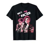 Ella Tiene el Factor X con Confianza poderosa Camiseta