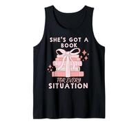 Ella tiene un libro para cada situación Camiseta sin Mangas
