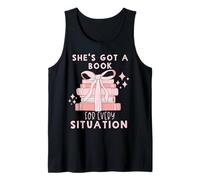 Ella tiene un libro para cada situación Camiseta sin Mangas