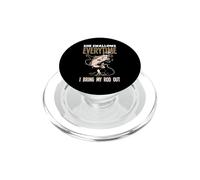 Ella traga Cada Vez Que traigo mi caña Fuera Divertida Pesca PopSockets PopGrip para MagSafe