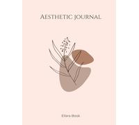 Ellara Book Aesthetic Hardcover Journal - Minimalist Lined Notebook 8.5x11 for Writing & Daily Notes: Simple Clean Design • 180 Lined Pages • Perfect for Journaling, School, Work & Ideas