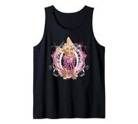 Elle Coquette Bruiser In Glamours Pink Outfit Art Portrait Camiseta sin Mangas