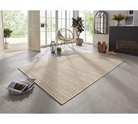 ELLE Decoration Arras - Alfombra para Interior y Exterior, Aspecto Hecho a Mano, diseño Moderno, Tejido Plano, Resistente a la Intemperie, para terraza, balcón, salón, Cocina, Oficina y Dormitorio,