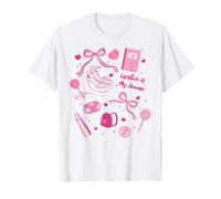Elle Lipstick Is My Armor Elle's Iconic Pink Items Bow Heels Camiseta