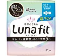 elleair - Ellis Luna Fit Sanitary Pad Ultra Slim Day & Night 32.5cm With wings 13 pcs