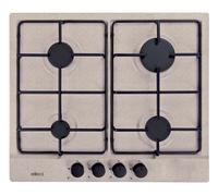 Elleci PGSS60251WB Quemador Encimera Empotrable Estilo 60CM 4 Fuegos Gas Avena