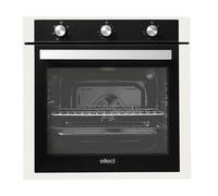 Elleci Plano FGSP60268NS Horno Empotrado Multifunción 73Lt Blanco Clase A