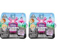 ELLEEBANA Vehículos y Figuras coleccionables Doorables Let's Go Series 3, Minifiguras Sorpresa de 3,8 cm de Alto; Juguetes para niños a Partir de 5 años de Just Play (Paquete de 2)