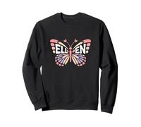Ellen Butterfly - Arte de Palabras con Nombre Personalizado Sudadera