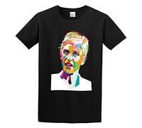 Ellen Degeneres - Camiseta de algodón para hombre, color negro, Negro , M