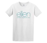 Ellen Degeneres Degeneres Show. Men's Cotton T-Shirt White Shirt Top tee XXL